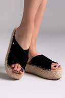 Σανδάλια καστόρινα crossover Xti 143640 - Μαύρο - thefashionproject.gr - Xti Footwear