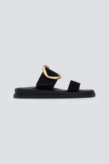 Σανδάλια καστόρινα Estil - Μαύρο - thefashionproject.gr - Estil