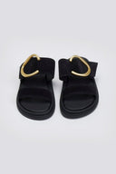 Σανδάλια καστόρινα Estil - Μαύρο - thefashionproject.gr - Estil