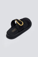 Σανδάλια καστόρινα Estil - Μαύρο - thefashionproject.gr - Estil
