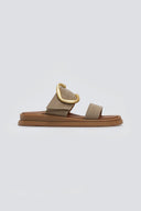 Σανδάλια καστόρινα Estil - Τάουπε - thefashionproject.gr - Estil