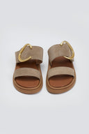 Σανδάλια καστόρινα Estil - Τάουπε - thefashionproject.gr - Estil