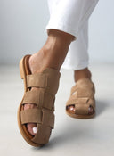 Σανδάλια καστόρινα fisherman TFP - Τάουπε - thefashionproject.gr - TFP