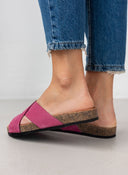 Σανδάλια καστόρινα με ανατομικό πάτο Estil - Magenta - thefashionproject.gr - Estil