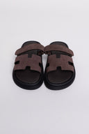 Σανδάλια καστόρινα με velcro Estil - Καφέ - thefashionproject.gr - Estil