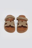 Σανδάλια καστόρινα με velcro Estil