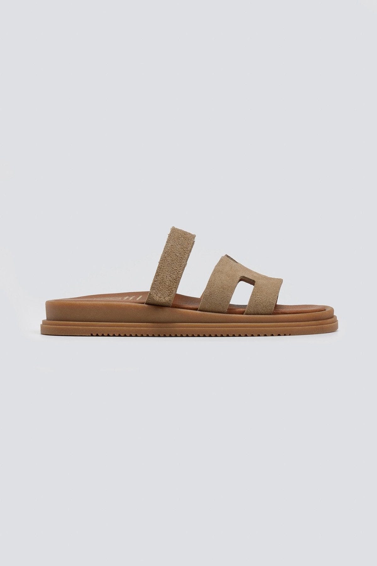 Σανδάλια καστόρινα με velcro Estil