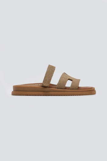 Σανδάλια καστόρινα με velcro Estil