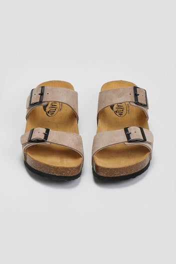 Σανδάλια καστόρινα Plakton 345646 - Άμμου - thefashionproject.gr - Plakton