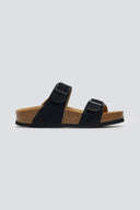 Σανδάλια καστόρινα Plakton 345646 - Μαύρο - thefashionproject.gr - Plakton