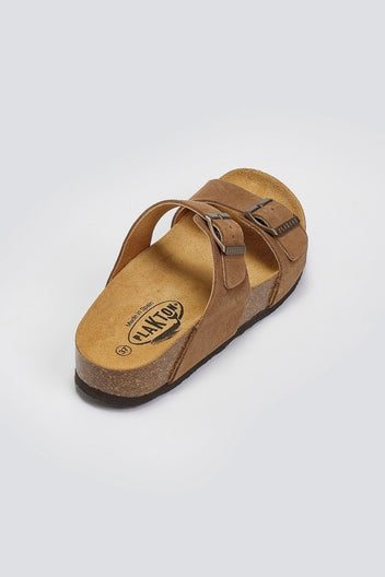 Σανδάλια καστόρινα Plakton 345646 - Ταμπά - thefashionproject.gr - Plakton