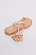 Σανδάλια lace up δερμάτινα Iris sandals