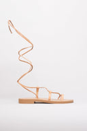 Σανδάλια lace up δερμάτινα Iris sandals