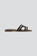 Σανδάλια με ανοίγματα στη φάσα ERYNN - Μαύρο - thefashionproject.gr - ERYNN