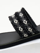 Σανδάλια με boho φάσα Estil - Μαύρο - thefashionproject.gr - Estil