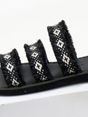 Σανδάλια με boho λουράκια Estil - Μαύρο - thefashionproject.gr - Estil