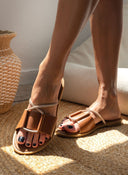Σανδάλια με crossover στρας Estil - Ταμπά - thefashionproject.gr - Estil