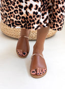 Σανδάλια με φαρδιά φάσα και στρας Estil - Ταμπά - thefashionproject.gr - Estil