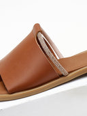Σανδάλια με φαρδιά φάσα και στρας Estil - Ταμπά - thefashionproject.gr - Estil