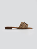 Σανδάλια με φάσα από ψάθα ERYNN - Τάουπε - thefashionproject.gr - ERYNN
