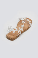 Σανδάλια με φύλλα Iris Sandals - Λευκό - thefashionproject.gr - IRIS