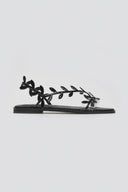 Σανδάλια με φύλλα Iris Sandals - Μαύρο - thefashionproject.gr - IRIS