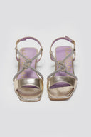 Σανδάλια με κόμπο και στρας MARIAMARE - Χρυσό - thefashionproject.gr - MARIAMARE
