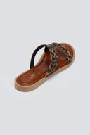 Σανδάλια με λεπτά λουράκια Estil - Leopard - thefashionproject.gr - Estil
