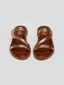 Σανδάλια με λεπτά λουράκια Estil - Χαλκός - thefashionproject.gr - Estil