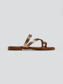 Σανδάλια με λεπτά λουράκια Estil - Χαλκός - thefashionproject.gr - Estil