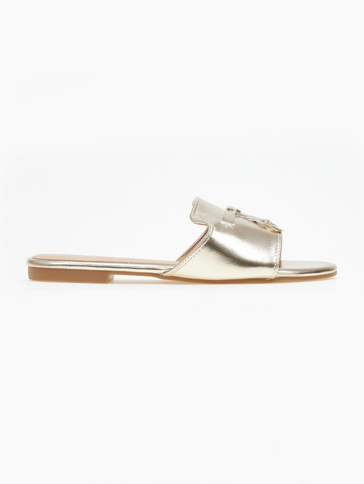 Σανδάλια με μεταλλικά charms ERYNN - Χρυσό - thefashionproject.gr - ERYNN