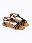 Σανδάλια με μπαρέτα - Μαύρο - thefashionproject.gr - ERYNN