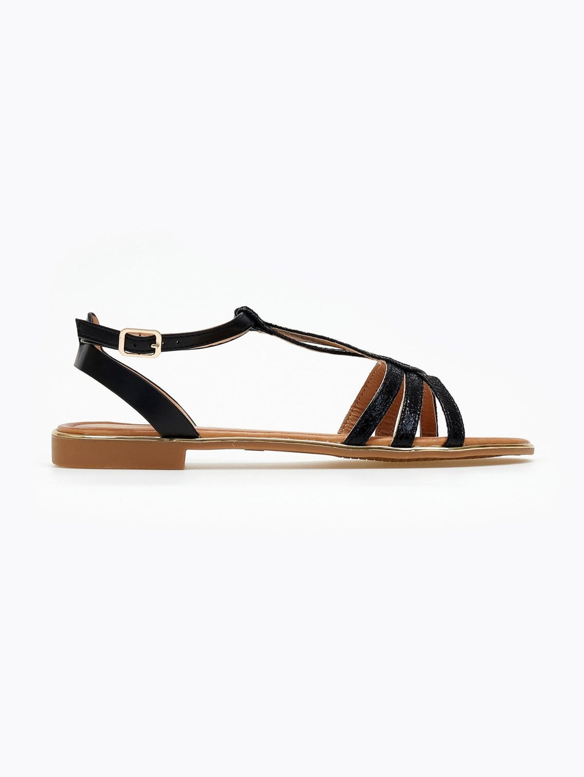 Σανδάλια με μπαρέτα - Μαύρο - thefashionproject.gr - ERYNN