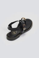 Σανδάλια με μπαρέτα Tfp - Μαύρο - thefashionproject.gr - TFP