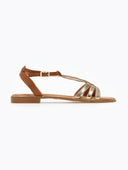 Σανδάλια με μπαρέτα - Χρυσό - thefashionproject.gr - ERYNN