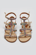 Σανδάλια με πέτρες ERYNN - Μπεζ - thefashionproject.gr - ERYNN