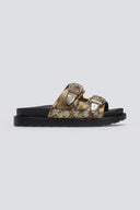 Σανδάλια με print ERYNN - Χρυσό - thefashionproject.gr - ERYNN