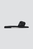 Σανδάλια με ψάθινη φάσα Xti 143861 - Μαύρο - thefashionproject.gr - Xti Footwear