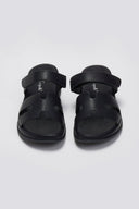 Σανδάλια με sporty σόλα και velcro - Μαύρο - thefashionproject.gr - La Coquette