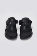 Σανδάλια με sporty σόλα και velcro - Μαύρο - thefashionproject.gr - La Coquette