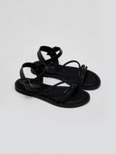 Σανδάλια με στρας και μπαρέτα Estil - Μαύρο - thefashionproject.gr - Estil