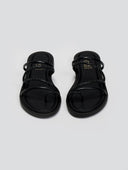 Σανδάλια με στρας λουράκια Estil - Μαύρο - thefashionproject.gr - Estil