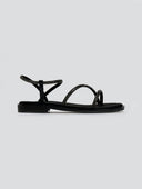 Σανδάλια με στρας Ragazza 01128 - Μαύρο - thefashionproject.gr - RAGAZZA