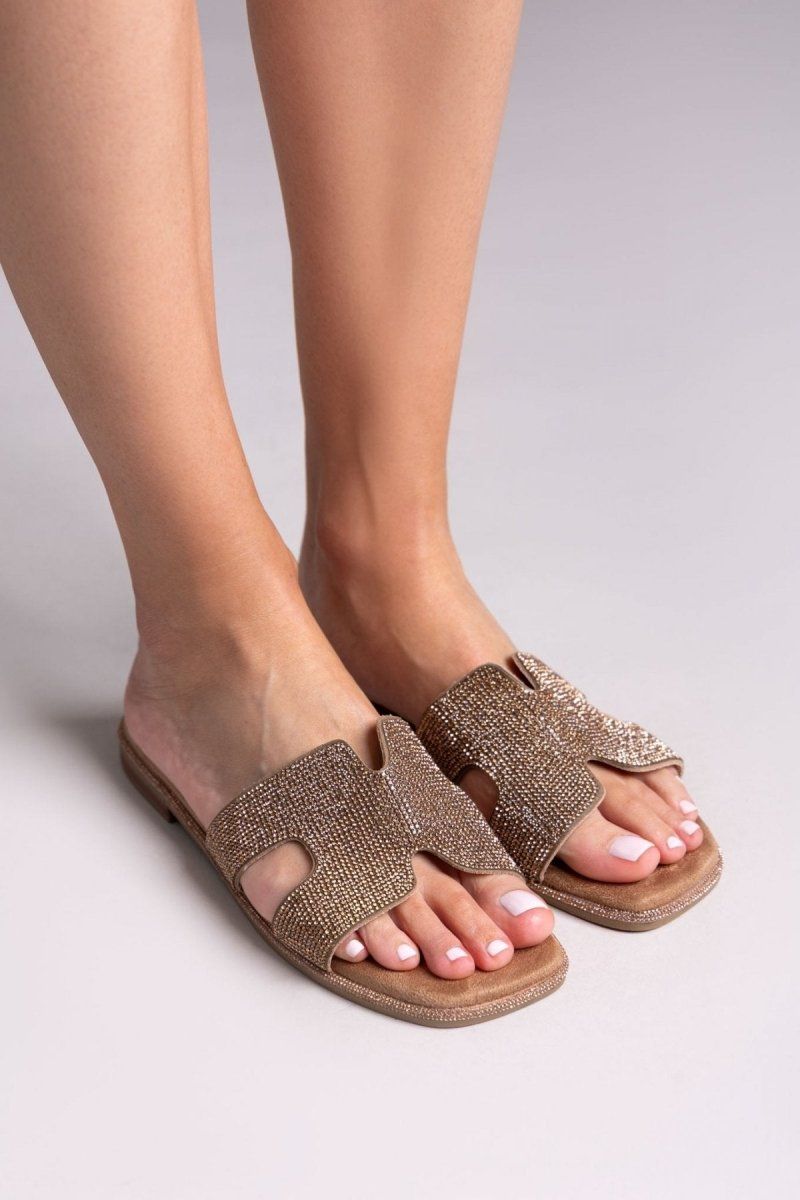 Σανδάλια με στρας Xti 142857 - Τάουπε - thefashionproject.gr - Xti Footwear