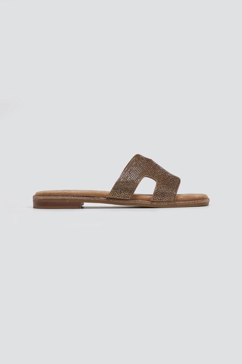 Σανδάλια με στρας Xti 142857 - Τάουπε - thefashionproject.gr - Xti Footwear
