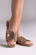Σανδάλια με στρας Xti 142857 - Τάουπε - thefashionproject.gr - Xti Footwear