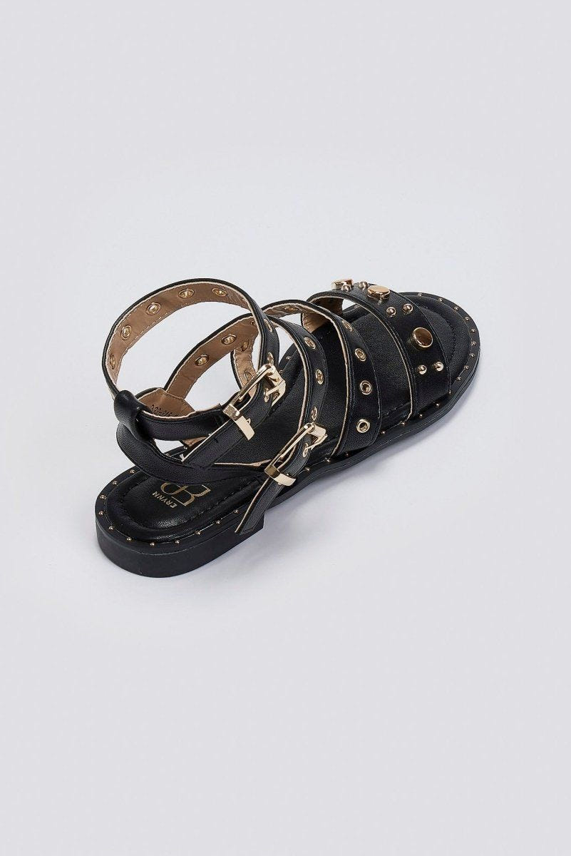 Σανδάλια με τρουκς ERYNN - Μαύρο - thefashionproject.gr - ERYNN