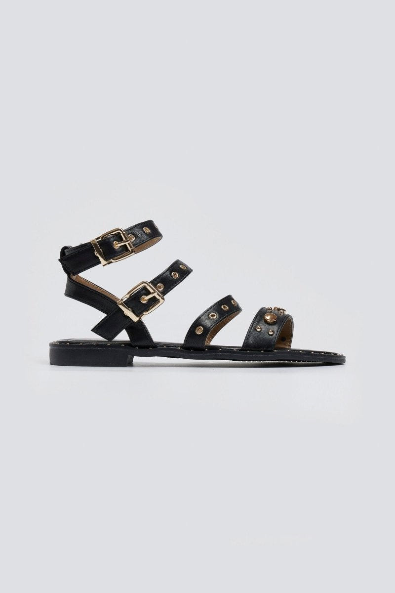 Σανδάλια με τρουκς ERYNN - Μαύρο - thefashionproject.gr - ERYNN