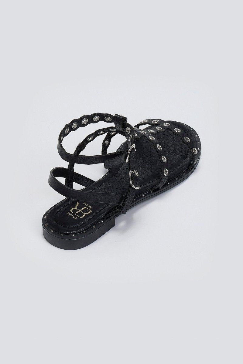 Σανδάλια με τρουκς Erynn - Μαύρο - thefashionproject.gr - ERYNN