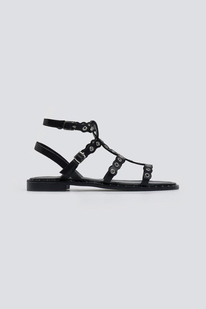 Σανδάλια με τρουκς Erynn - Μαύρο - thefashionproject.gr - ERYNN